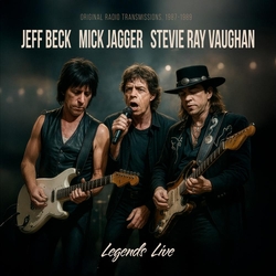 Jeff Beck / Mick Jagger / Stevie Vaughan Ray Legends Live VINYL  LP
