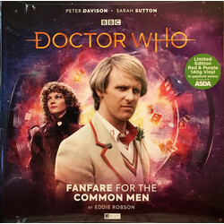 Doctor Who Doctor Who: 1963 Fanfare For The Common Men (140G Red And Purple Vinyl) Vinyl  LP