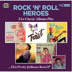 Little Richard / Chuck Berry / Bill Haley & His Comets / Elvis Presley / Gene Vincent & His Blue Caps Rock N Roll Heroes - Five Classic Albums Plus 2C