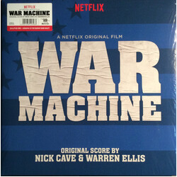 Soundtrack / Nick Cave & Warren Ellis War Machine: Original Score (Limited Red Coloured Vinyl) Vinyl  LP