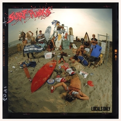 Surf Punks Locals Only (Transparent Slime & Purple Splatter Vinyl) VINYL  LP