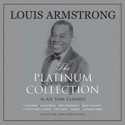 Louis Armstrong The Platinum Collection (3 LP White Vinyl) Vinyl  LP