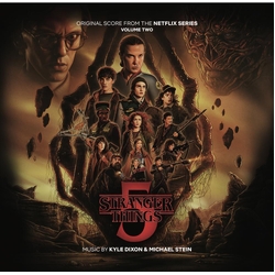 Kyle Dixon & Michael Stein Stranger Things 5: Original Score From The Netflix Series - Volume Two (Metallic Silver Vinyl) VINYL 2 LP 