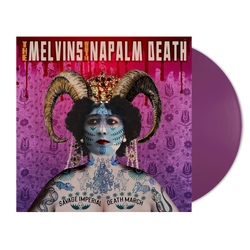Melvins With Napalm Death Savage Imperial Death March (Orchid Vinyl) VINYL  LP