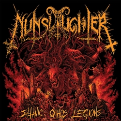 Nunslaughter Satanic Chaos Legions (Orange) VINYL  LP