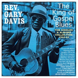 Rev. Gary Davis. The King Of Gospel Blues - The Singles & Albums Collection 1935-62 4CD
