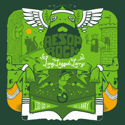 Aesop Rock Long Legged Larry [7In] (Green Vinyl) Vinyl 7" 