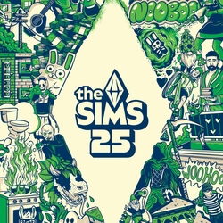 Soundtrack The Sims: 25Th Anniversary Edition (Limited Metallic Shiny Green Coloured Vinyl) VINYL 2 LP (180G)