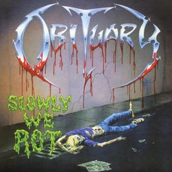 Obituary Slowly We Rot (Remastered  Expanded Corpse Blue With Blood Splatter Vinyl) VINYL  LP