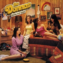 The Donnas Spend The Night (Clear With Canary & Pink Splatter Vinyl) VINYL  LP