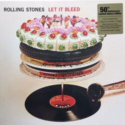 The Rolling Stones Let It Bleed 2 LP+2Sacd+7'' Boxset 50Th Anniversary 180 Gram 3 12X12 Hand-Numbered Replica-Signed Lithographs 23X 23 Poster 80 Page