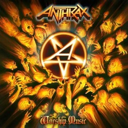 Anthrax Worship Music  LP Blue Vinyl Gatefold