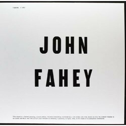 John Fahey Volume 1 / Blind Joe Death  LP
