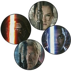 John Williams Star Wars: The Force Awakens Soundtrack 2 LP Picture Disc Gatefold Limited