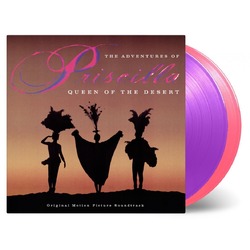 Various Artists The Adventures Of Priscilla: Queen Of The Desert 25Th Anniv. Soundtrack 2 LP Limited Pink/Purple 180 Gram 33Rpm/45Rpm Audiophile Vinyl