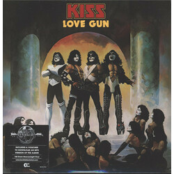 Kiss Love Gun  LP German Pressing With Unique Kiss Logo Limited 180 Gram Back To Black Series Import