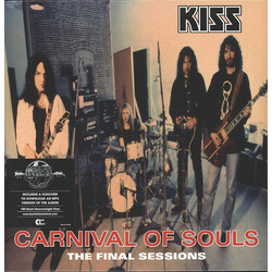 Kiss Carnival Of Souls: The Final Sessions  LP German Pressing With Unique Kiss Logo Limited 180 Gram Back To Black Series Import