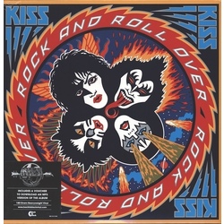 Kiss Rock And Roll Over  LP German Pressing With Unique Kiss Logo Limited 180 Gram Back To Black Series Import