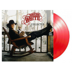 Tony Joe White Collected 2 LP Limited Transparent Red 180 Gram Audiophile Vinyl Gatefold Pvc Sleeve Numbered To 2000 Import