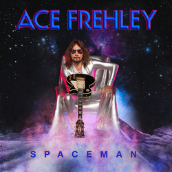 Ace Frehley Spaceman  LP+Cd Transparent Purple Colored 180 Gram Vinyl European Cover Art Import