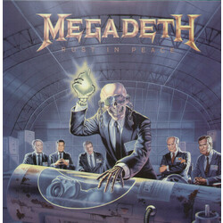 Megadeth Rust In Peace  LP 4 Color Single Jacket 180 Gram Vinyl  Inner Sleeve W/Lyrics
