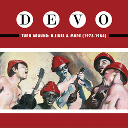 Devo Turn Around: B-Sides & More 1978-1984  LP Multi-Colored Swirl 180 Gram Vinyl Brand New Collection Sticker Patch Limited/Numbered
