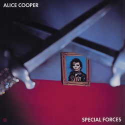 Alice Cooper Special Forces  LP White Colored Vinyl Rocktober 2017 Limited To 2500 Indie-Retail Exclusive