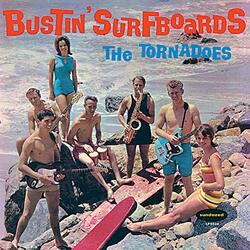 The Tornadoes Bustin' Surfboards  LP Clear Vinyl