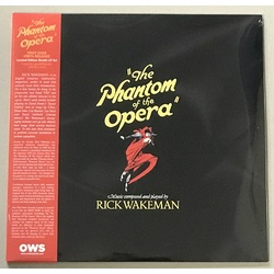 Rick Wakeman The Phantom Of The Opera Soundtrack 2 LP Red Colored Vinyl Gatefold Obi Strip Limited