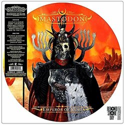 Mastodon Emperor Of Sand  LP Picture Disc Sticker And Clear Wafer Seal Affixed To Back Flap Limited To 3000 Rsd Indie-Retail Exclusive
