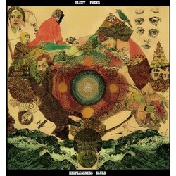 Fleet Foxes He LPlessness Blues 2 LP Poster Download Gatefold