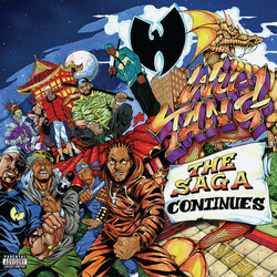 Wutang Clan - Wu-Tang: The Saga Continues 2 LP Blue Vinyl