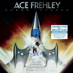 Ace Frehley Space Invader 2 LP 180 Gram Clear Vinyl Double Gatefold Download Limited