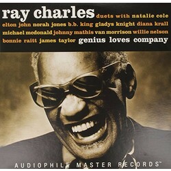 Ray Charles Genius Loves Company 2 LP 180 Gram Half-Speed Mastered Audiophile Vinyl Gatefold Limited/Numbered