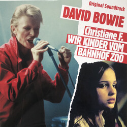 David Bowie Christiane F. Wir Kinder Vom Bahnhof Zoo Soundtrack  LP Red Vinyl Limited Indie-Retail Exclusive