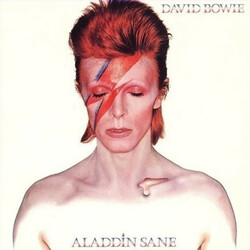 David Bowie Aladdin Sane  LP 45Th Anniversary Silver Colored Vinyl 2013 Remaster Limited Indie-Exclusive