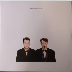Pet Shop Boys Actually  LP 2018 Remastered Version