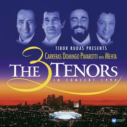 3 Tenors (Carreras Domingo Pavarotti With Mehta) Three Tenors Concert 1994 2 LP