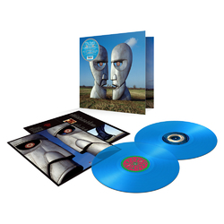 Pink Floyd The Division Bell 2 LP 25Th Anniversary Translucent Blue Colored Vinyl