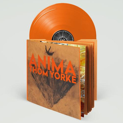 Thom Yorke Anima 2 LP 180 Gram Orange Vinyl Download Sewn Orange Cloth Spine 40 Page Book Of Artwork From Stanley Donwood & Tarik Barri
