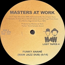 Masters At Work Funky Anane / Maw Want You 12INCH SINGLE