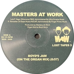 Masters At Work Boyd's Jam 12INCH SINGLE