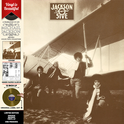 The Jackson 5 Skywriter  LP Opaque Bronze Printed Inner Sleeve Orginial Record Labels Limited