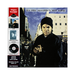 Ice Cube Amerikkka'S Most Wanted  LP Obi Strip Limited