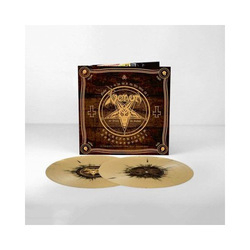 Venom In Nomine Satanas 2 LP Gold With Black Splatter Colored Vinyl
