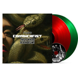 Combichrist This Is Where Death Begins 2 LP+Cd Red And Green Vinyl Gatefold