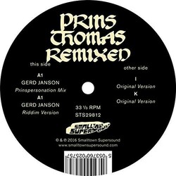 Prins Thomas Gerd Janson Remixes  LP