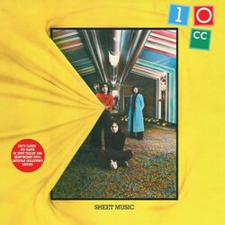 10Cc Sheet Music  LP Clear 180 Gram Vinyl Includes Their Hit ''Wall Street Shuffle'' Gatefold Limited Import