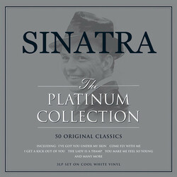 Frank Sinatra The Platinum Collection: 50 Original Classics 3 LP White Vinyl Import
