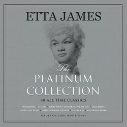 Etta James Platinum Collection 3 LP White Vinyl Import